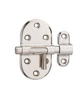 Verrou de meuble TARGETTE acier nickelé 35MM - Thirard