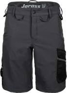 Bermuda de travail JORASS Bosseur graphite noir avec poches porte-outils taille 48
