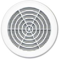 Grille concentrique Ø160MM blanche aluminium avec moustiquaire (A/M) - Autogyre