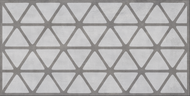 Carrelage mural faïence ATELERI 25 x 50CM RELIEVE MARENGO