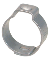 Colliers x6 pour tuyaux air comprimé Ø15,7 1 oreille - Lacmé