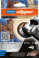 Disque de décapage EXTREME BOIS/VERNIS 125MM