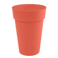Vase rond haut TOSCANE 67L orange terre battue Ø46 cm