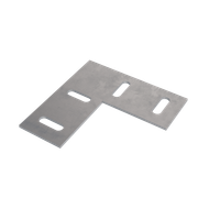 Equerre plate 90° Structural - Sachet de 10 pièces