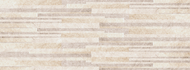 Carrelage mural faïence KEON 20x60cm ép.9,5mm Relieve Crema