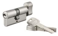Cylindre trafic 6 30MM x 30MM bouton 5 clés - Thirard