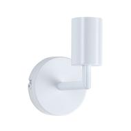 Applique Ravi IP44 E27 max60W Ø80 x 125MM métal blanc 230V sans ampoule