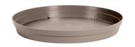 Soucoupe ronde TOSCANE Ø 34,5 cm taupe