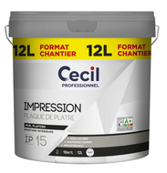 Sous-couche plâtre Cecil IP 15 blanc 12L