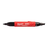 Marqueur double pointe biseautée / fine INKZALL™ - Milwaukee