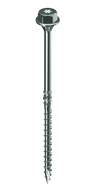 Tirefond STARBLOCK tête héxagonale torx - acier zingué blanc - 10x100 - boite 50 pièces