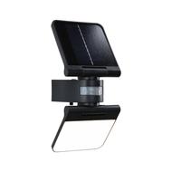 Projecteur extérieur solaire Lesla 12,5W 1600lm 3000K détecteur mouvement anthracite IP65