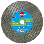 Disque Diamant Coupe et Ponce Tuiles - Ø125mm - Ep.2,5mm Segment 3mm Alésage M14