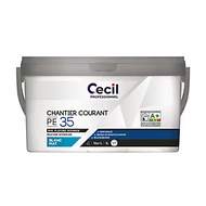 Peinture mate blanche PE35 CECIL