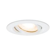 Spot encastré Nova Plus orient. 30° Ø93MM GU5,3/GU10 max.35W grad bl 230V/12V IP65