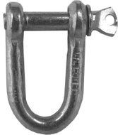 Manille Droite Acier galvanisé ØInt.13mm Blister de 1