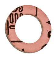 JOINT FIBRE ROSE 12X18X2 POUR 15X21(X10) HUIL/FUEL/AIR 