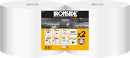 Bobines essuyage de chantier BLANC - Lot de 2