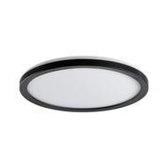 Panneau LED Lamina rond extérieur 230V 14,5W 1900lm 3000K IP44 bord mer noir