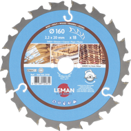 Lame scie circulaire chantier Ø235 alésage 30 - Leman