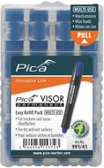 Mines bleu marqueur permanent visor - Pica
