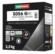 Joint carrelage de 2 à 6MM PROLIJOINT DESIGN 5056 - Blanc - Sac de 2,5KG