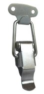 Fermoir grenouillère à levier Acier zingué 32x90x14 Blister