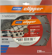 Disque diamant STANDARD BETON TURBO 230x22.23