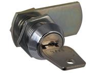 Serrure à cylindre Pour Boite aux lettres Acier chromé 50x32x18 Blister