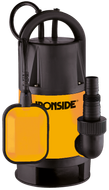 Pompe vide-cave eaux chargées 400W - Ironside