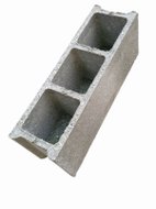 Bloc béton creux 1 lame 15 x 20 x 50 CM