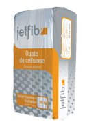 Sac de 10 kg de ouate de cellulose JETFIB'OUATE, isolant thermique et acoustique recyclé Sac de 10 kg de ouate de cellulose JETFIB'OUATE, isolant thermique et acoustique recyclé