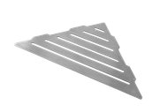 Tablette d’angle TI-Shelf LM1 Dural inox brossé