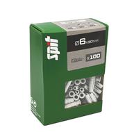 Cheville nylon SPIT Ø6x30MM - Boite de 60 pièces