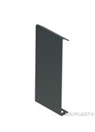 Jonction droite long. 70MM - Laqué Ral 7016 Anthracite texturé