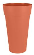 Vase Rond Haut TOSCANE XXL Ø48cm H80cm 90L Orange Terre Battue