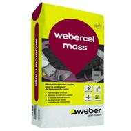 Mortier scellement tampons voirie HR WEBERCEL MASS NOIR 25kg