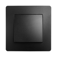 Bouton poussoir NORA DEBFLEX noir