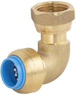 TOUTPUSH COUDE F ECROU LIBRE 1/2-Ø16 