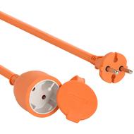 Prolongateur de jardin H05VVF 2x1,5mm² 40m Orange