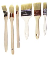 Lot de 6 brosses plates traditionnelles