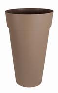 Vase Rond Haut TOSCANE XXL Ø48cm H80cm 90L Taupe