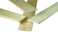 Planche de Rive Sapin pour toiture - Profil 1 congé rainuré - 26x170mm L.4,20m