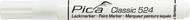 Marqueur peinture laquee blanc - Pica