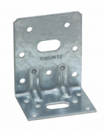 Equerre renforcée E5 1 trou OBLONG - larg. 65 x haut. 75 x prof. 48 x ép. 2MM