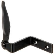 ARRET VOLET MARSEILLAIS NOIR A VISSER SUR PLATINE 50