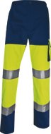 Pantalon  HV PHPA2 - Polyester - Jaune Fluo / Bleu Marine - T.3XL