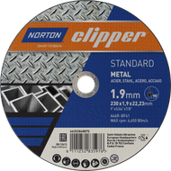 Disque à tronçonner STANDARD METAL/INOX 230x1,9x22,23 T41
