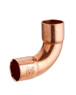 COUDE 90° A SOUDER GRAND RAYON FF Ø22  