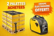 Vis TTPC 35 x 2,5 & 35 x 3,5MM 2 palettes + Groupe électrogène offert - Ironside